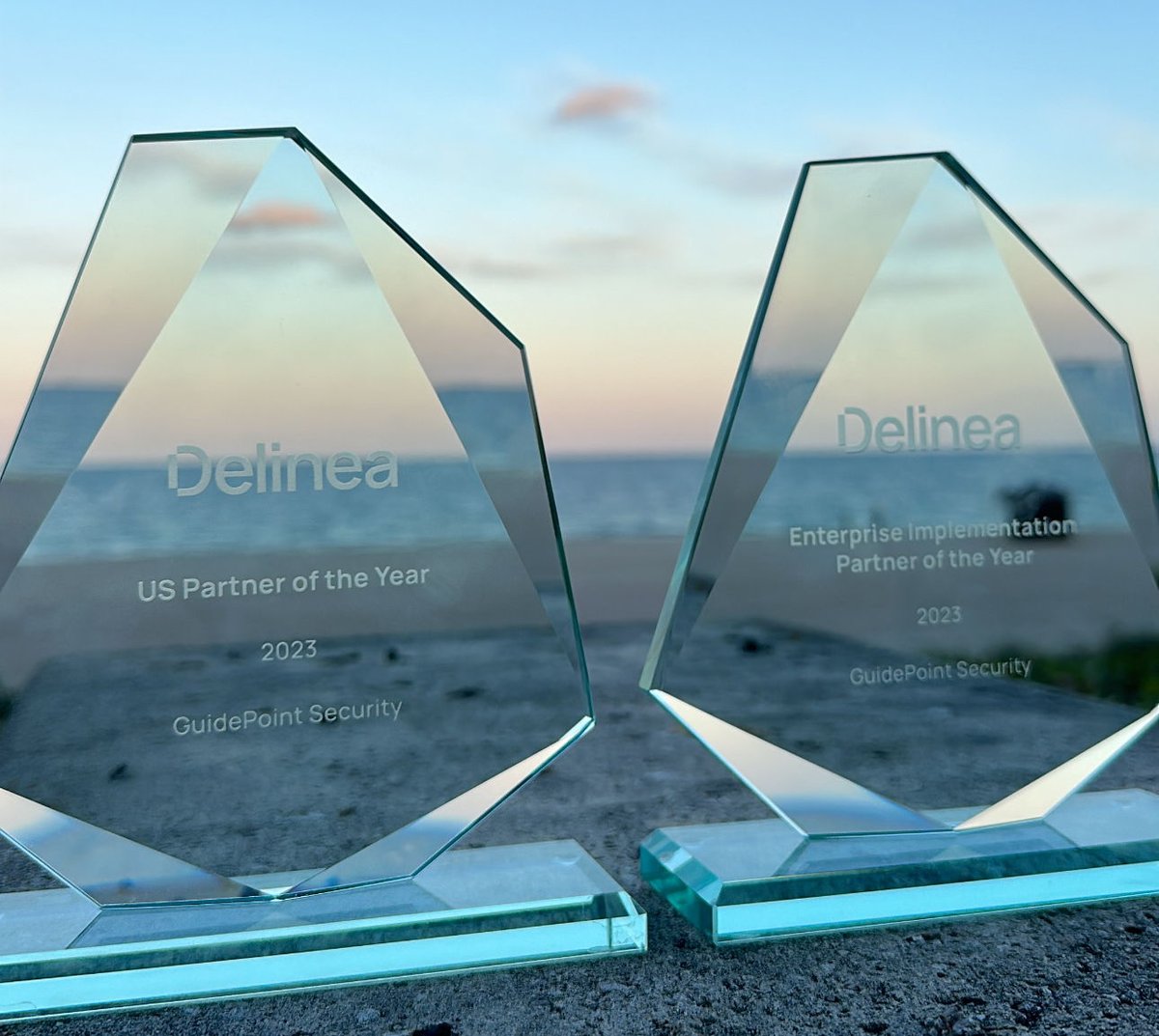 @GuidePointSec was recognized as the 2023 US Partner of the Year and the 2023 Enterprise Implementation Partner of the Year at @Delinea Unlocked--Americas. These awards highlight our commitment to delivering tailored #cybersecurity solutions. #CybersecurityPartnerships