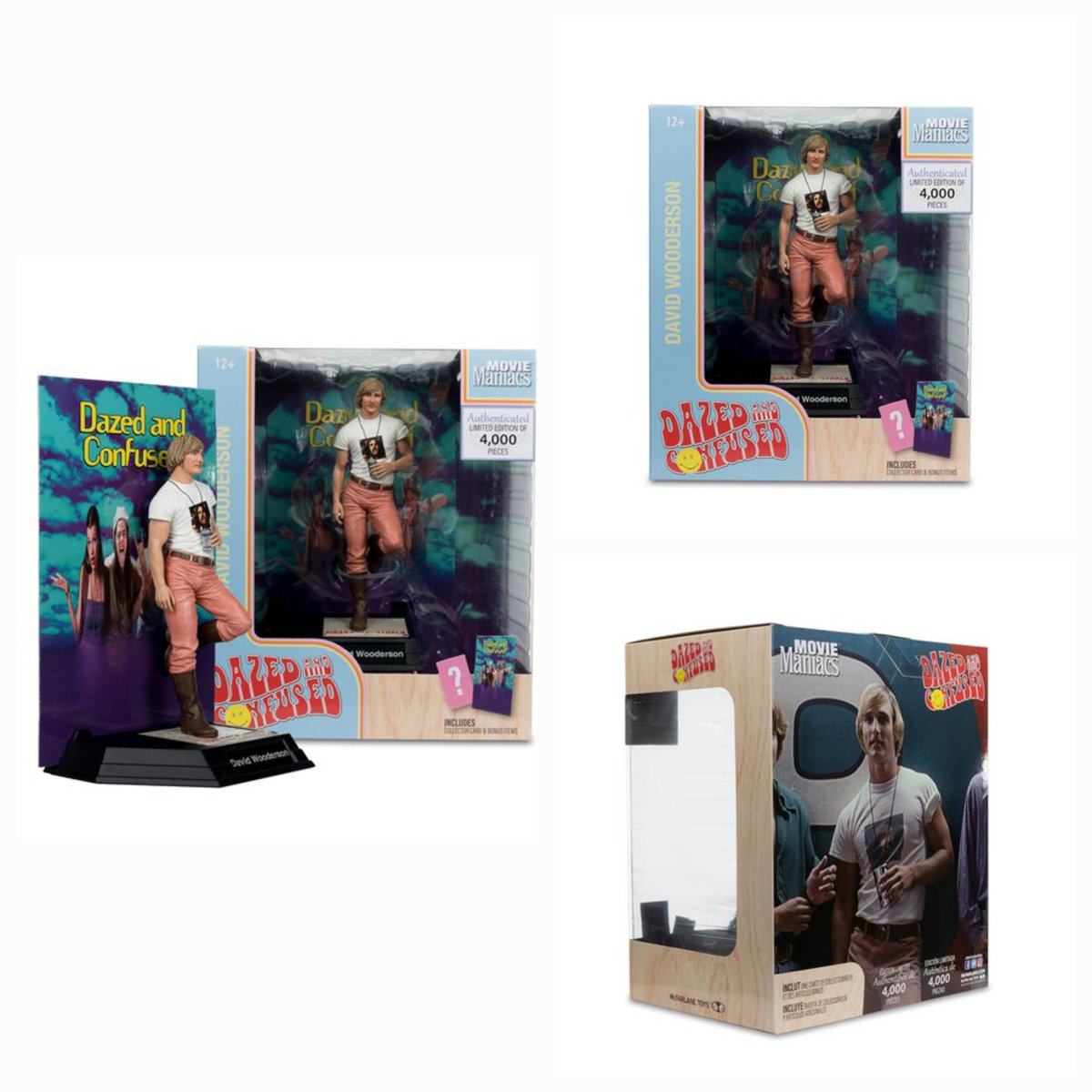 ⚠️💥ALERT💥⚠️
#Statoversians!
👁🌛👁
     🫶
McFarlane Toys Movie Maniacs Dazed and Confused David Wooderson is NOW up for preorder on Amazon for ONLY ($24.99)!

#mcfarlanetoys #moviemaniacs #dazedandconfused #davidwooderson #toys 
#toynews #toycollector #toycommunity #movienews