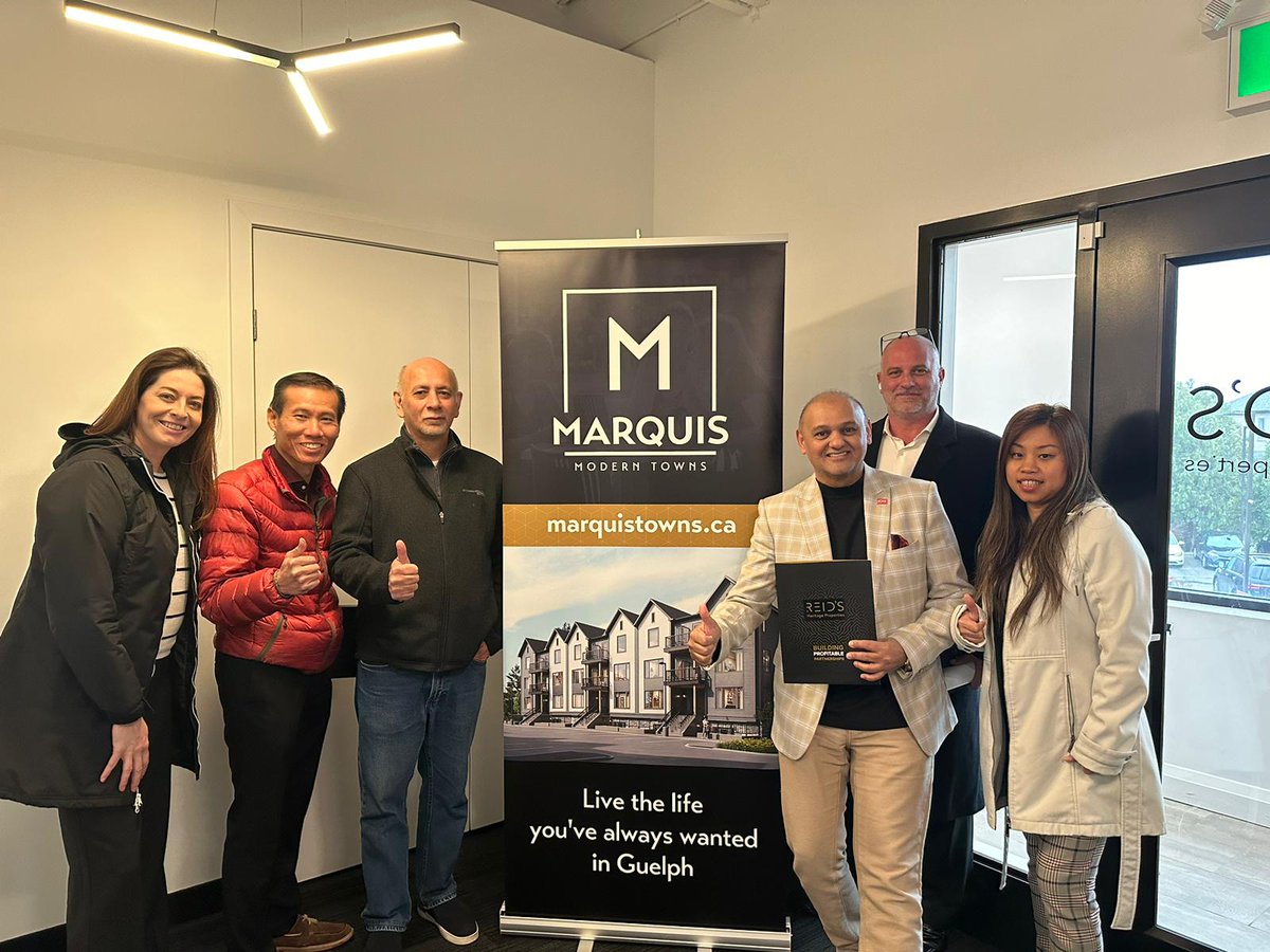 Last week's visit to Reid's Heritage Properties with the IQI Team was a success! 🌟 Stay tuned for exciting news!

#RealEstate  #Guelph  #GuelphRealEstate #MarquisTowns #IQICanada