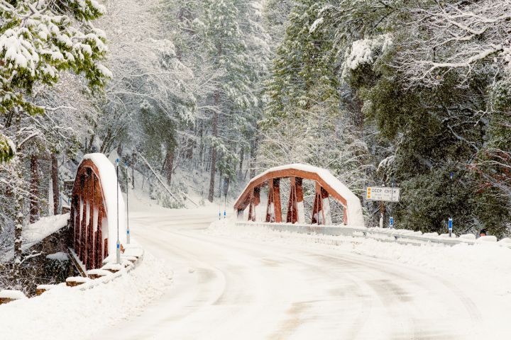 Art of the Day: 'Deer Creek Bridge in Winter'. Buy at: ArtPal.com/tpeakphotos?i=…