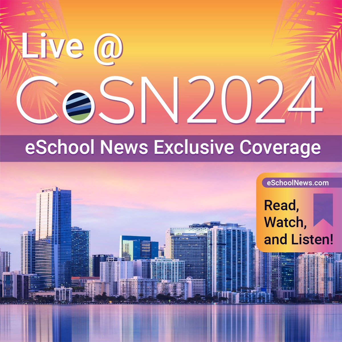 Check out our #CoSN2024 Wrap-Up | Read and see highlights of the speakers, topics, and technologies showcased this year 🔥👉 hubs.li/Q02tlGQF0