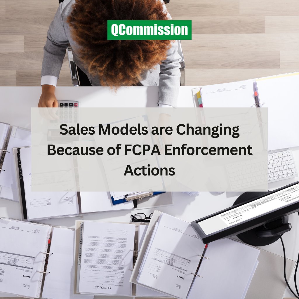 QCommission1's tweet image. Sales Models are Changing Because of FCPA Enforcement Actions qcommission.com/social-media/s…

#SalesCommission #CommissionTracking #SalesCompensation #NAR #RealEstateCommission #SalesModels