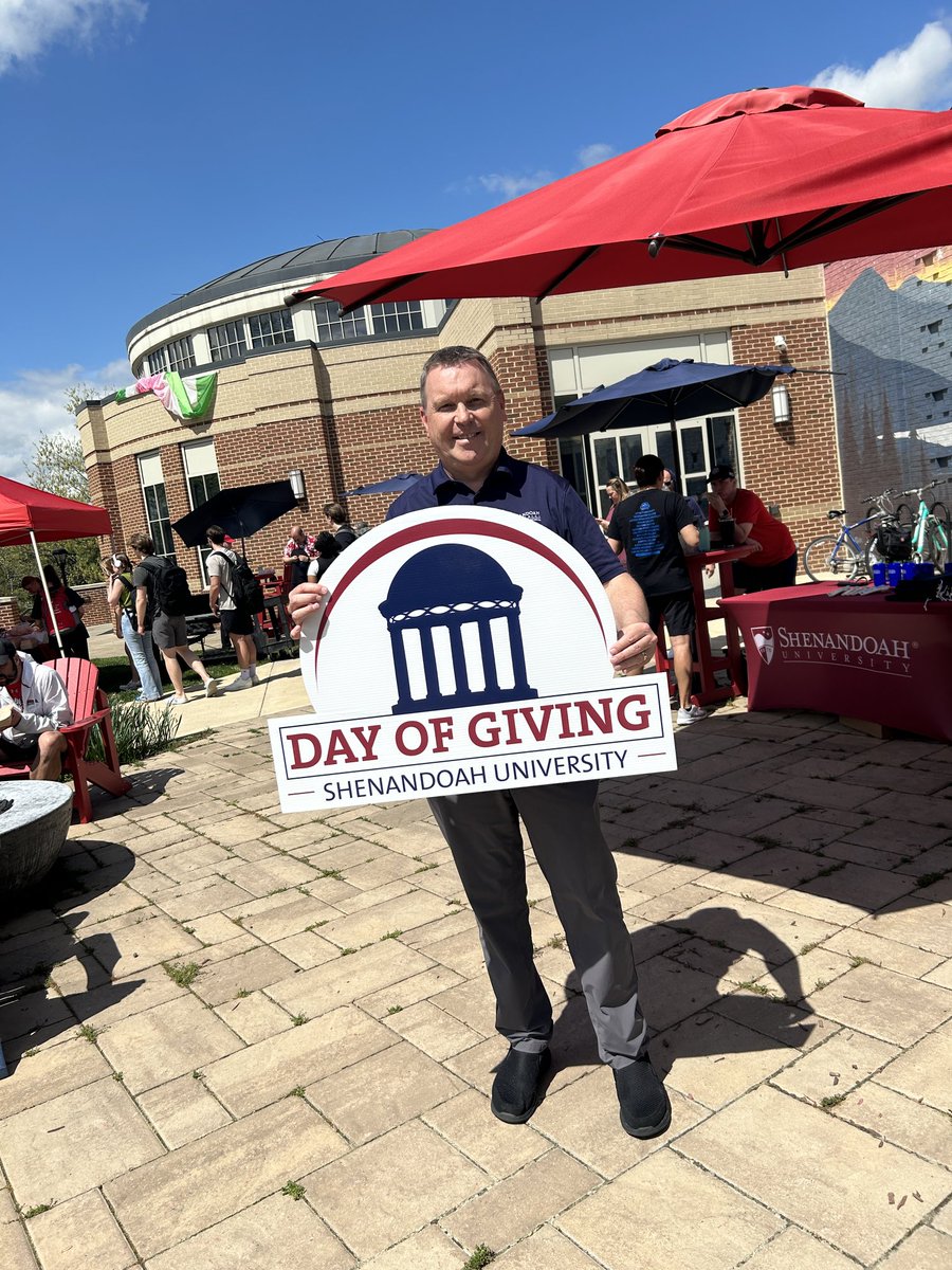 It is Shenandoah’s Day of Giving.  Join our faithful alumni and friends in supporting SU!!! #sudayofgiving
