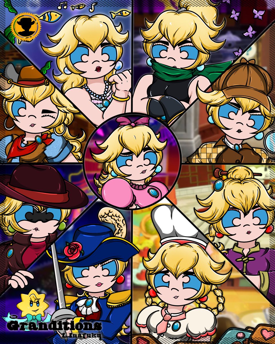 Granditioons's tweet photo. Princess Peach Showtime in my version 👑✏️.

#princesspeachshowtime #princesspeachcollection #princesspeach #princesspeachfanart #princesspeachart #nintendo #supermariofanart #mario #peach #digitalart #supermariobros #nintendoswitch #myocart #fanart #mariofan #nintendoart https://t.co/HH9KwJKmep