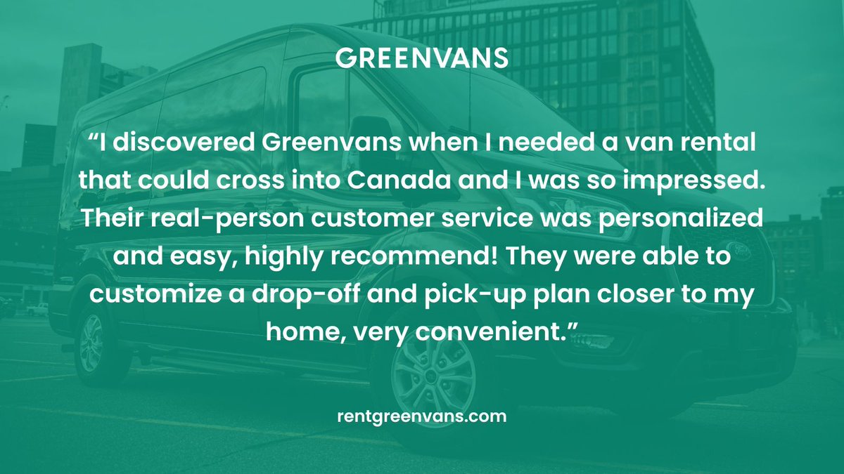 greenvans's tweet image. Hear it straight from the folks who've ridden with us! Check out their stories in our latest review. We love seeing happy faces! #greenvans #passengervanrental #vanrentals