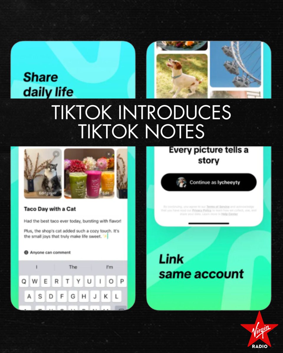 TikTok has launched 'limited testing' of TikTok Notes in Canada and Australia. It's a new app, separate from TikTok, exclusively for posting photos with text. Are you going to download TikTok notes? 📸: App Store/ TikTok