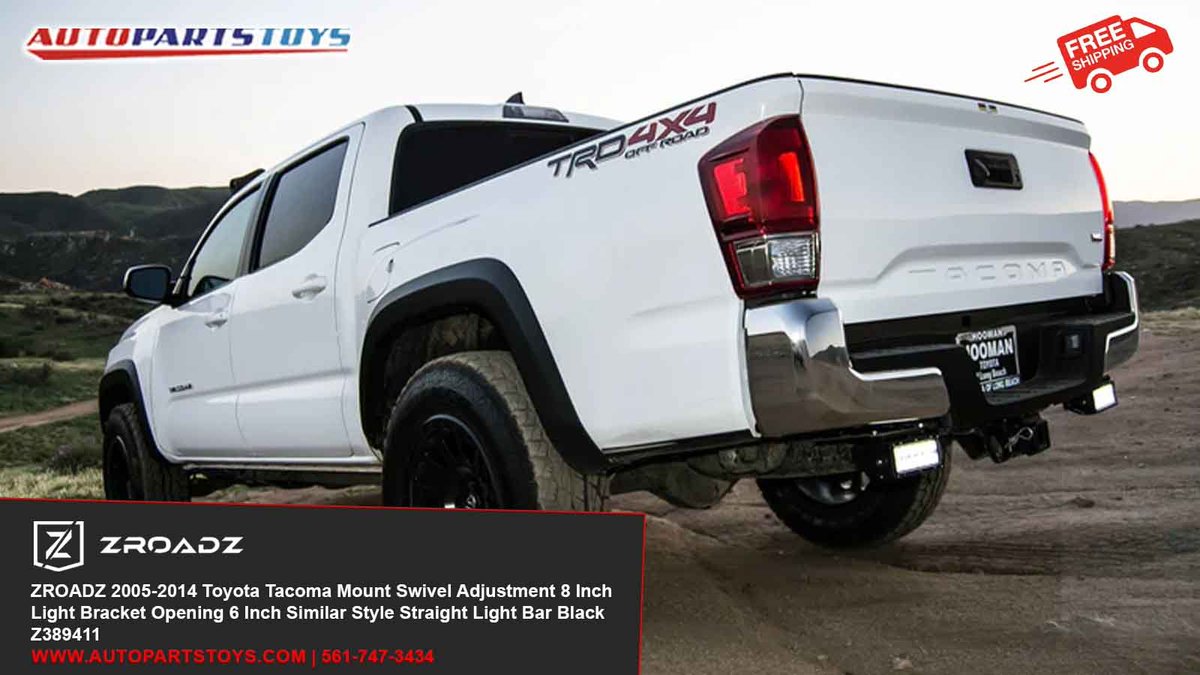 🚗💡 Upgrade your Toyota Tacoma with the ultimate lighting enhancement! The ZROADZ Rear Bumper LED Bracket is perfect for adding powerful, rear-facing LED lights. 

#ToyotaTacoma #ZROADZ #OffroadLighting #TruckUpgrades #MadeInUSA #LEDLighting #VehicleAccessories #TacomaMods