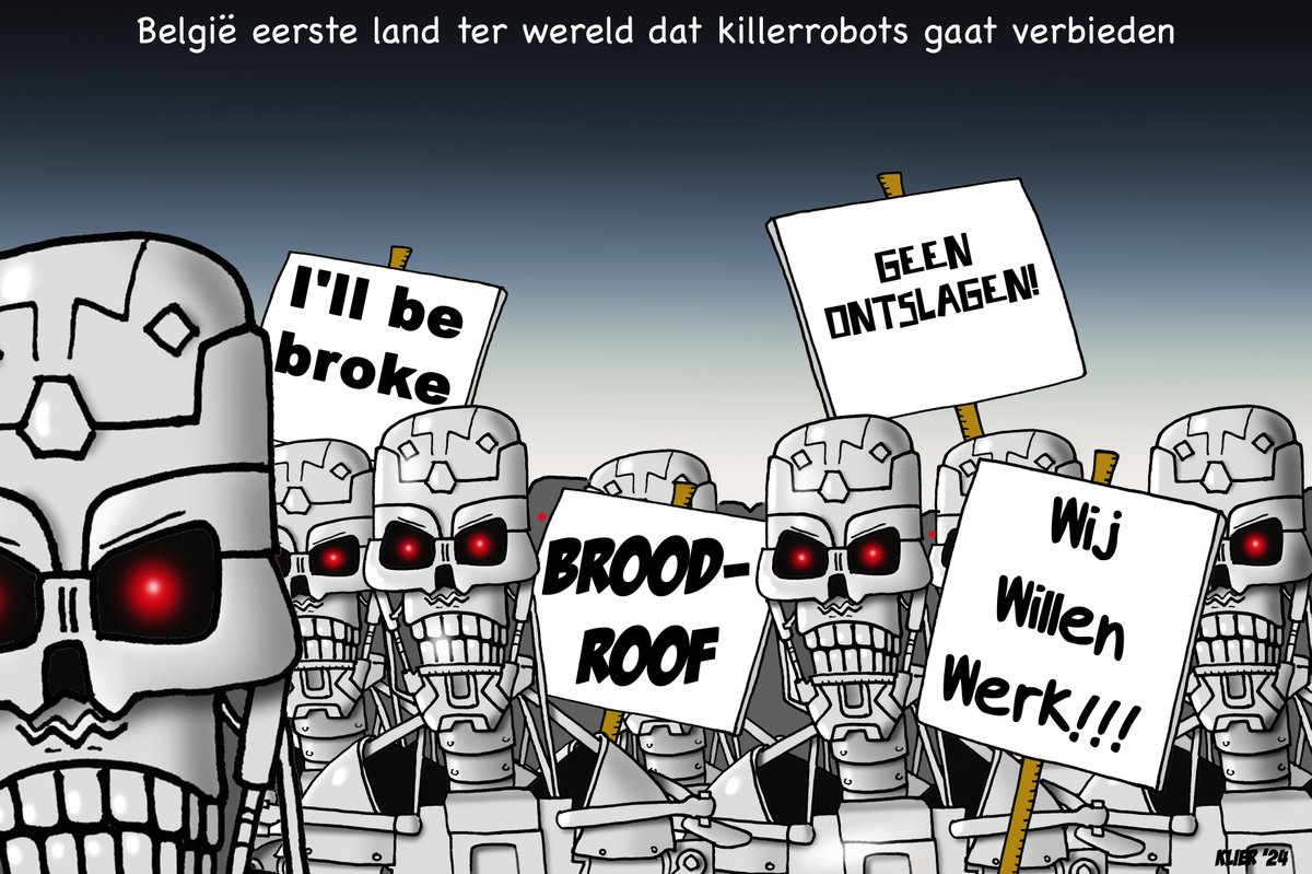Klier_cartoons's tweet image. #killerrobots