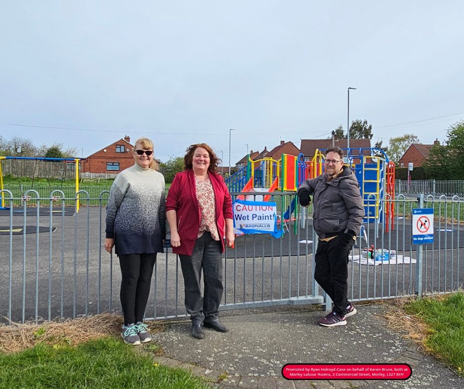 CllrSHC's tweet photo. Popped down with @Karenbruce to see the improvement works at Smithy Lane Park that myself and @RenshawKaren requested. Looking forward to seeing more works in the coming weeks. https://t.co/osoc19qQSE
