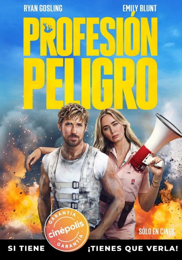 #ProfesiónPeligro, el #estreno de #Universal con Ryan Gosling y Emily Blunt, que fue proyectada como la primera Película Sorpresa en #Cinépolis, llega a nivel nacional, el 1 de mayo. La película es una carta de amor a una de las profesiones más arriesgadas: Los dobles de acción