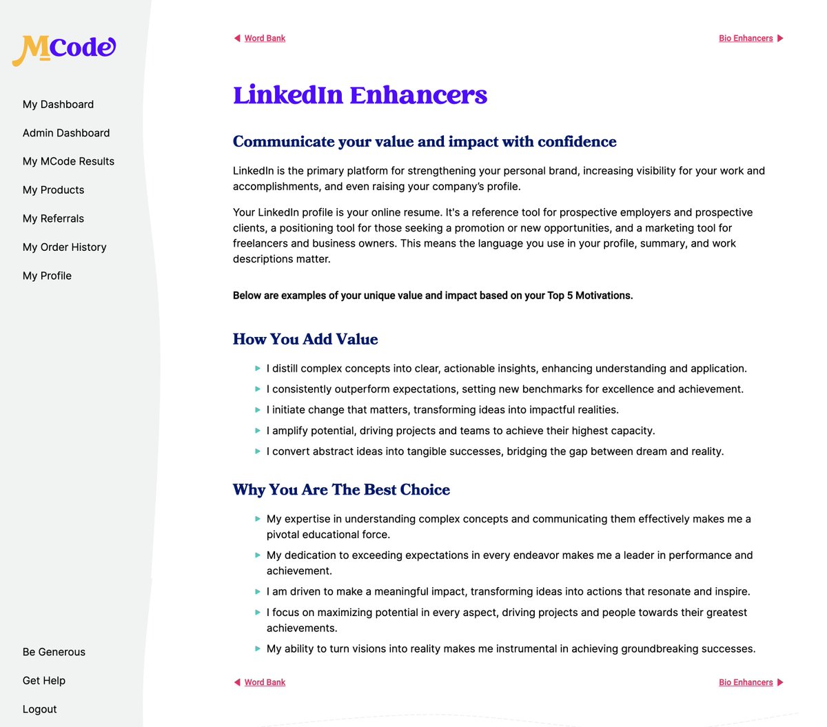 chrislema's tweet image. Lately I've seen a lot of highly skilled folks who were let go by their companies (no fault of their own). These brilliant folks are out there networking and starting again.
At motivationcode.com we've created a #LinkedIn feature to help them stand out!
Take the #MCode…