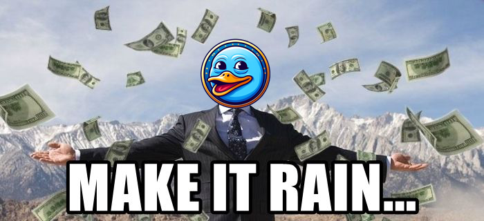 The $BDUCK pre-sale starts soon on @pinksale ! 🚀

To celebrate, we're hosting a $100 giveaway (2x50$) 💸

To enter:

-Follow us
-Like and retweet this post
-Tag 2 friends

🔥Limited-time event, so act fast and join in ! 🔥

The pre-sale will feature top-tier security badges by