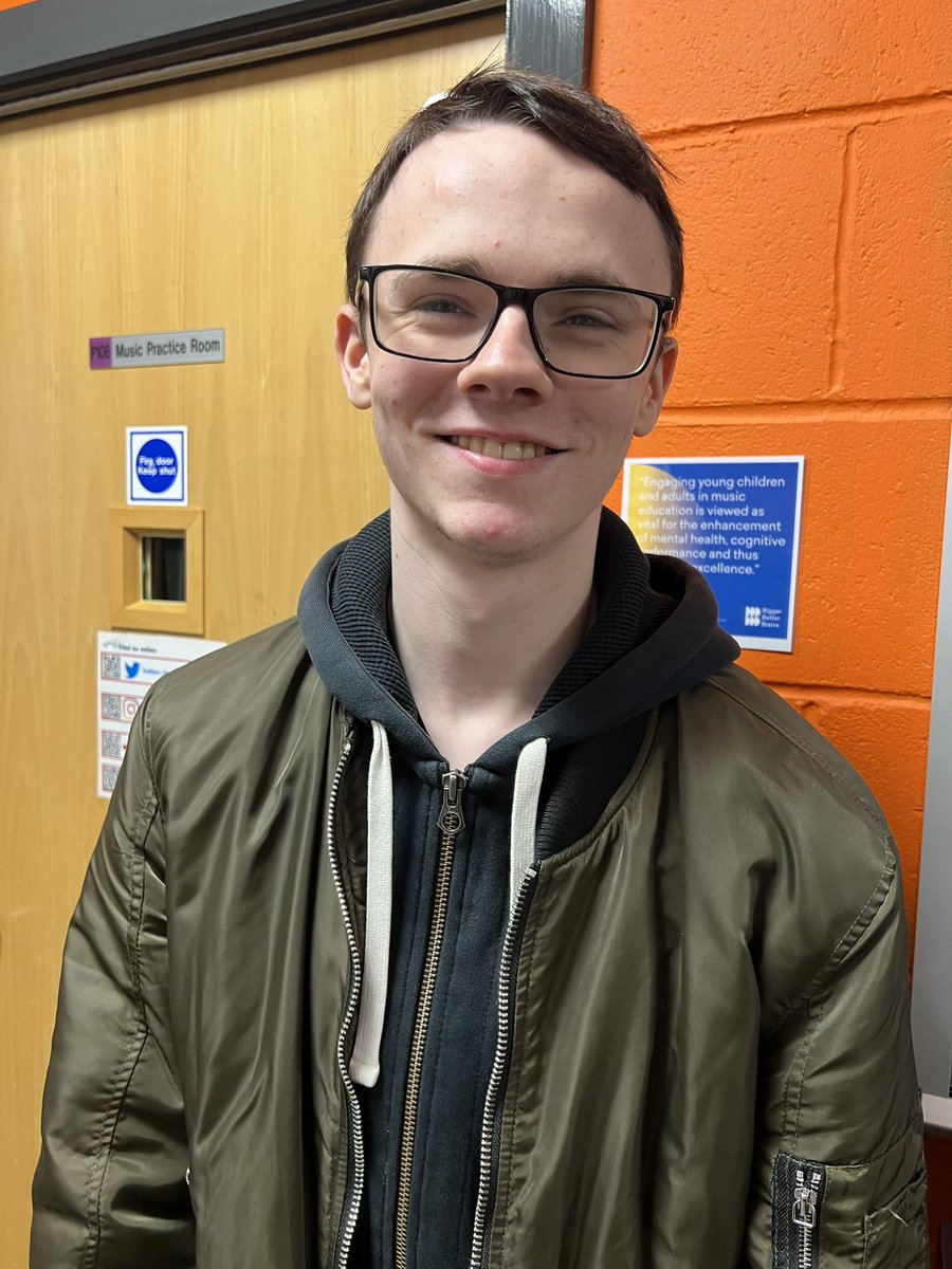 🤩🎉🤩 CELEBRATING SUCCESS: Congratulations to William who has an unconditional offer to study Sound Production at @UHIPerth_ . Well done William we are so proud of you 🤩🎉🤩#workingtogetherforsuccess #musictechnology #leadership @skillsdevscot @DYW_NorthEast @dywshire