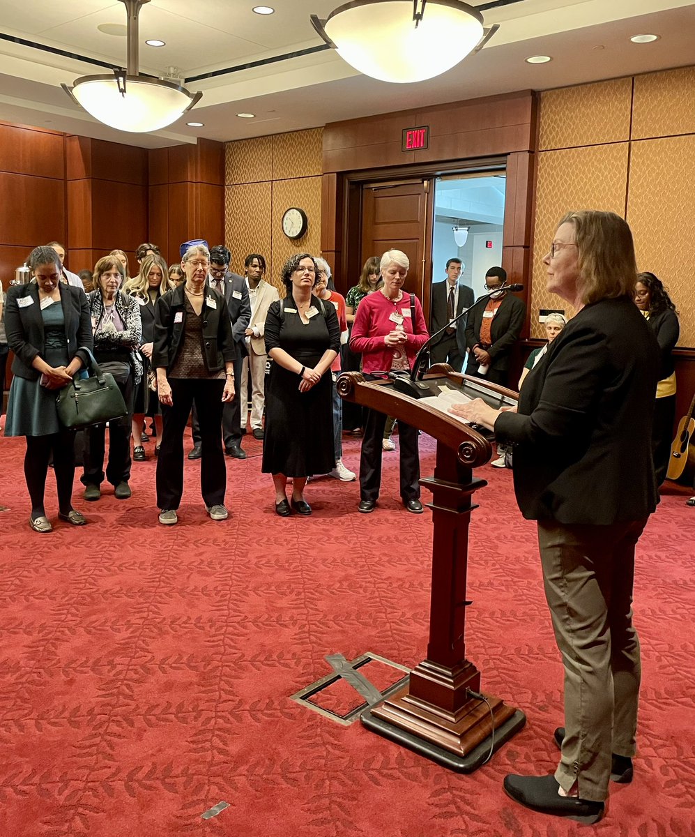 🌱 Celebrated an early #EarthDay with our incredible interfaith partners and @FEMA at the US Capitol this morning. Grateful to join hands in the work of caring for our common home! @ELCAadvocacy @TheRAC @ISNAHQ @interfaithpower @SistersofMercy @MklGlobalConcer @UUSJ @FCNL