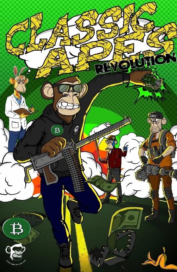 @EtcClassicApes @Crypto_Sketch_ @ETCKEV01 & @BITCOINClassic0 would like to announce the staking of Classic Apes Revolution Comic Staking! For this weekend, staked reward per comic will be 3.5 $CBTC etcbayccomicstaking.vercel.app t.me/+1tzXNGwtPI4wM… #classicapes #etcarmy #etc