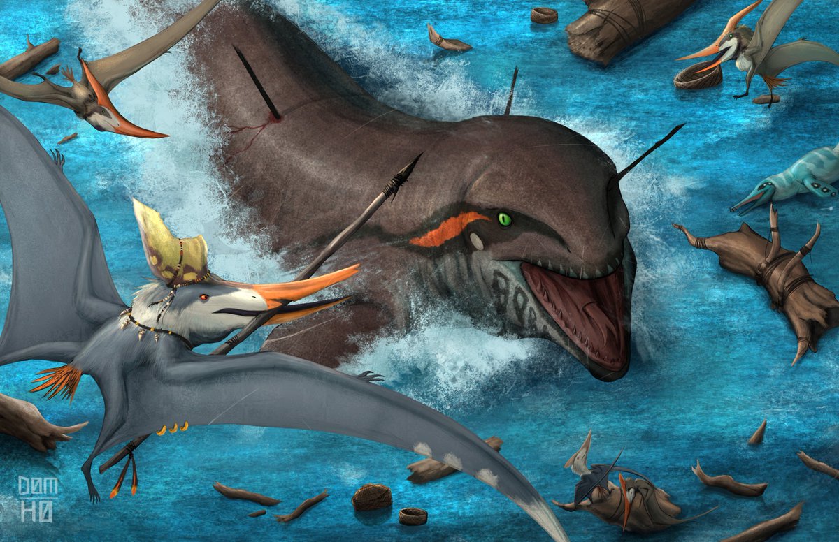 Mosasaur-slaying pterosaurs got more traction than I expected, followed by pteranodont lore post