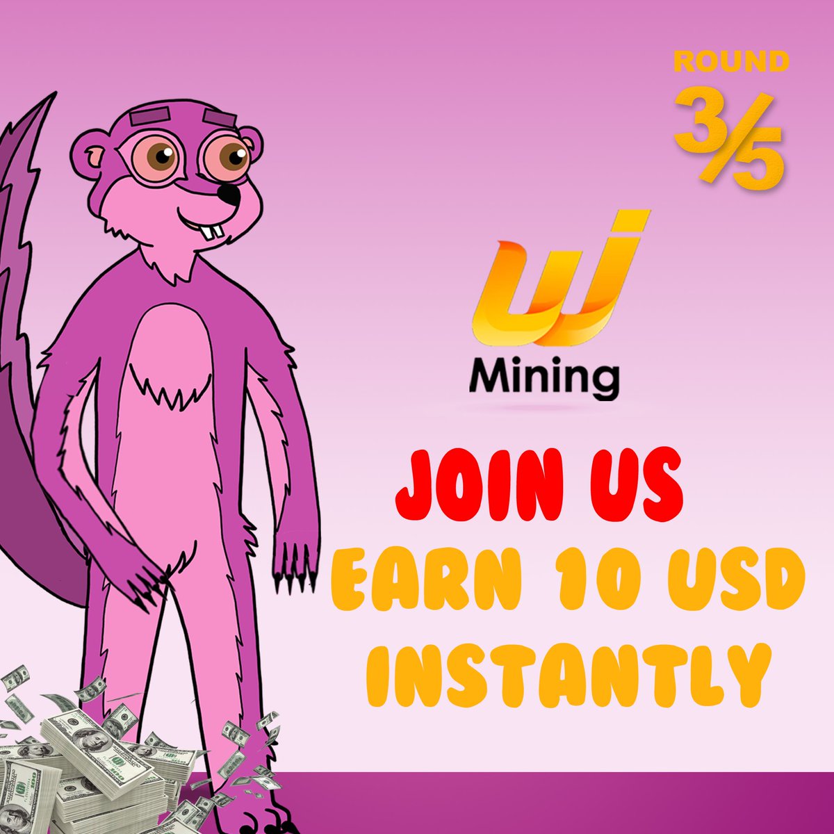 Fahuradigitarts's tweet photo. 🚨EARN 10 USD INSTANTLY💰💵

[Round 3/5]

• Join our WIWI Team⚡️And Earn 10 USD

5 WINNERS WILL BE SELECTED RANDOMLY [From today until Sunday 21 April]

• Use OurReferral link:
https://t.co/sBMH2zhtv4

Also📌
• Follow @fahuradigitarts

• Comment & Retweet pinned post

 #wiwiteam #wimining  #wiwi
@Coredao_Org @miidasnft