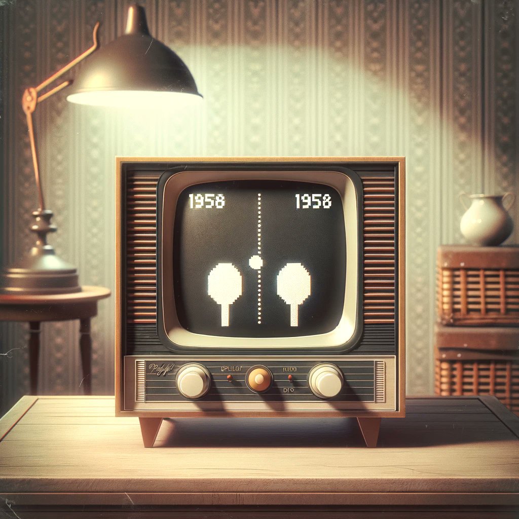 GSAV_Newsletter's tweet photo. Did you know the first video game was created in 1958? It was a simple tennis game, much like Pong! We've come a long way since then. 🕹️ #GamingHistory https://t.co/XXJAJBpxqh