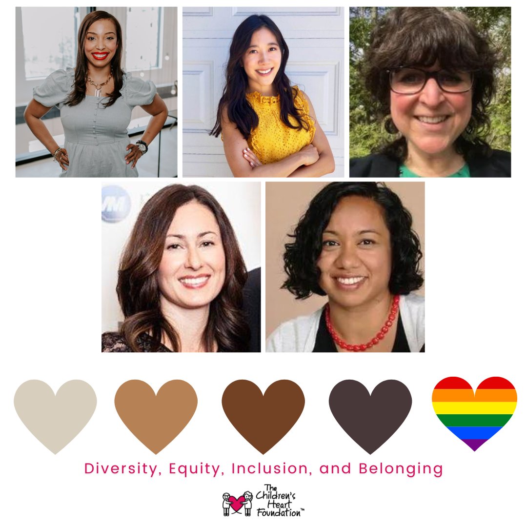 April is #CelebrateDiversityMonth! The Children’s Heart Foundation is proud to have a Diversity, Equity, and Inclusion Task Force dedicated to creating a more diverse, equitable, and inclusive environment for CHD patients, families, caregivers and researchers. ❤️