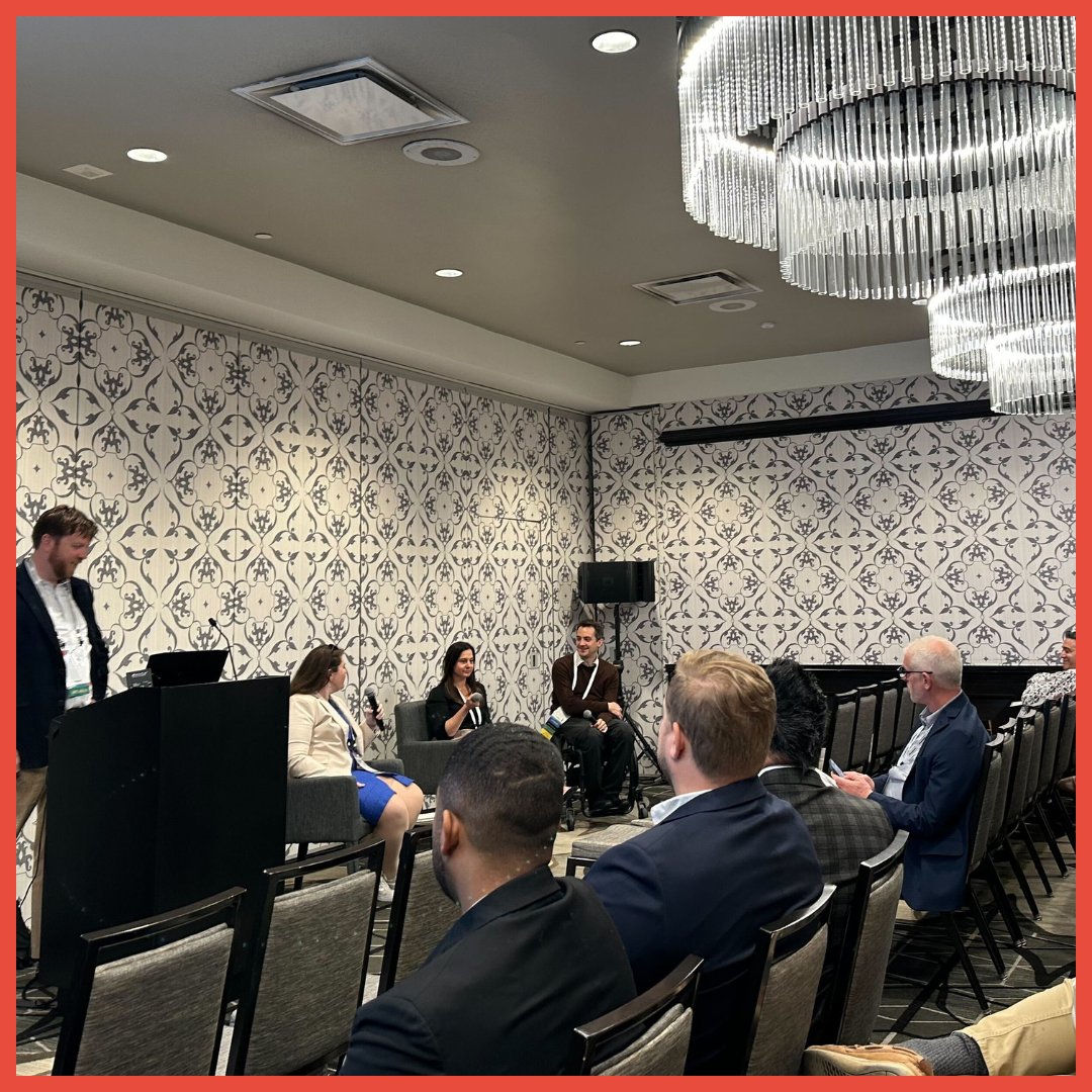rumbleup's tweet photo. 🎙️ We had a great discussion at yesterday's #Pollies24 session, "Prompt Engineering."

Our Founder & CEO, @AmericanPapist, spoke on the panel with other industry experts on maximizing AI's utility by crafting effective prompts to create meaningful outputs. Thomas highlighted AI's role in idea generation but stressed that human touch remains vital for refining the final product. The panelists shared many other practical strategies to help campaign professionals navigate the new world of AI safely. 🤖✨

We look forward to this last day at the conference and the Pollie Award ceremony!

#AIInsights #PollieConference #AI