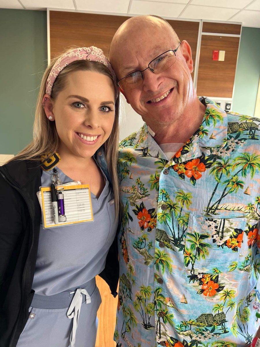 Lexi Muri, a nurse who started during the pandemic, brought comfort to many in the cardiac ICU during isolation. She went above and beyond for one of her patients at the time, bringing him cookies after surgery. Lexi, we admire the care you provide to our patients at @muhealth!