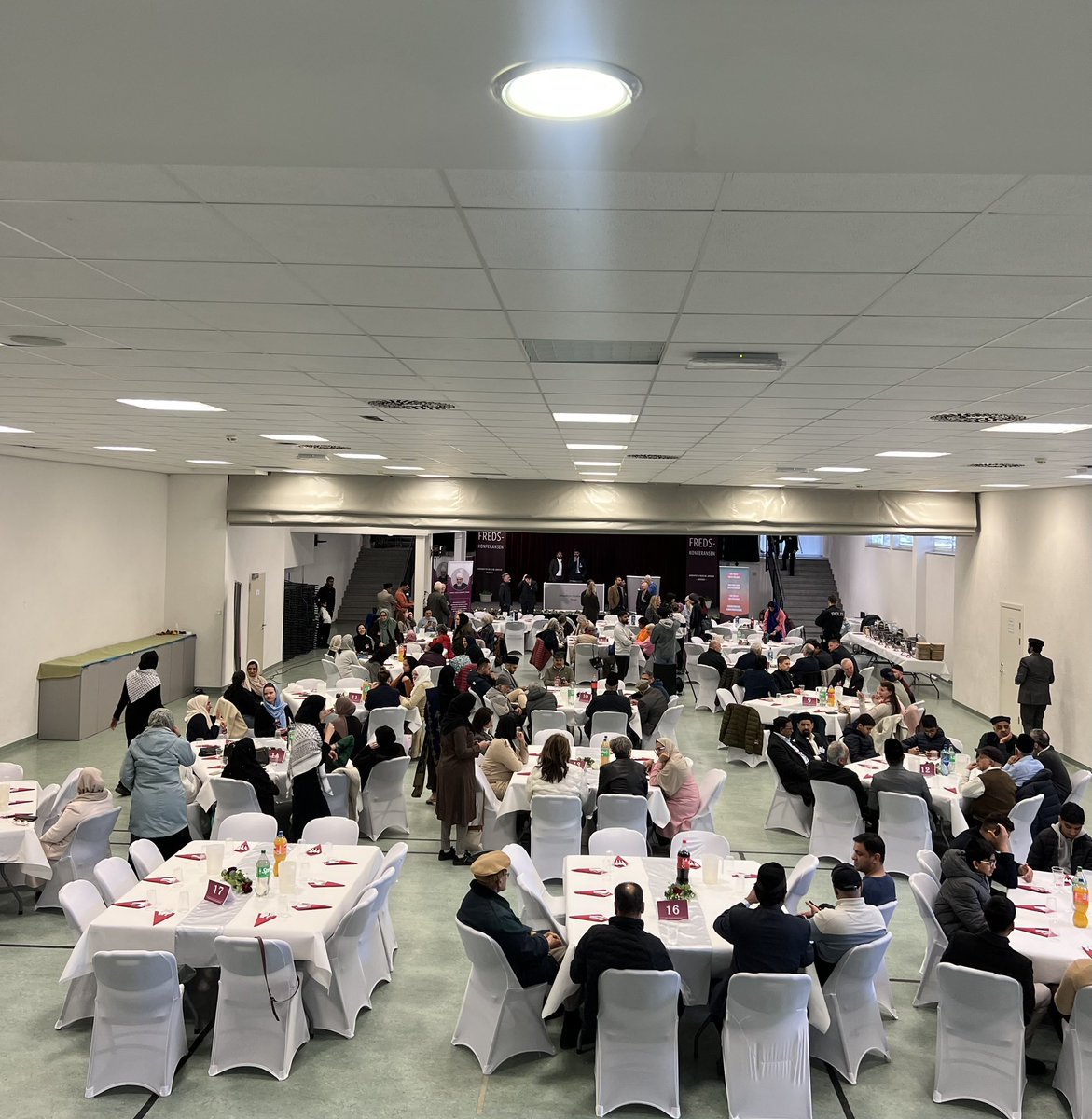 Da er vi snart klare for dagens Fredskonferanse! #Fredskonferansen2024