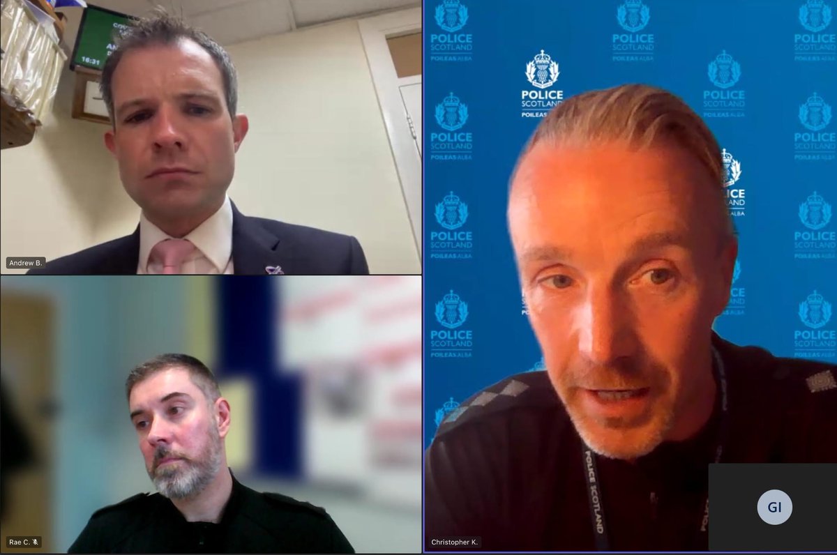 Really informative meeting with @PoliceScotland this afternoon on the action they are taking to ensure the non repeat of recent anti social behaviour incidents in Westhill. Good to hear about the increased presence and work with schools and parents in and around the area.