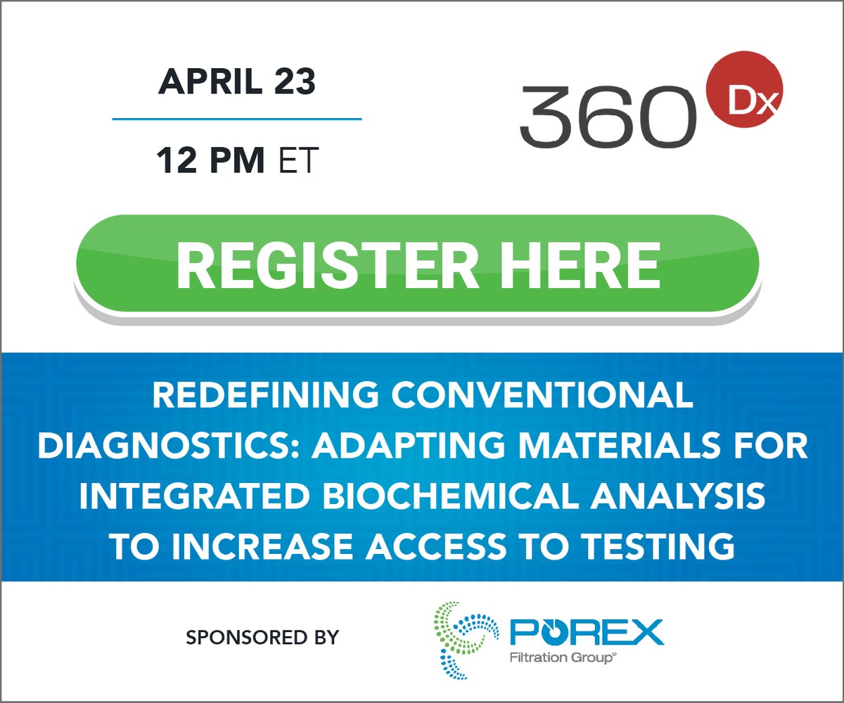 Join 360Dx's live webinar where Ben Cobb, CEO and Founder of ReadyGo Diagnostics, dives deep into the intersection of material science and biochemical analysis, offering an innovative approach in the field of diagnostics.

ow.ly/xslh50RjcVE
