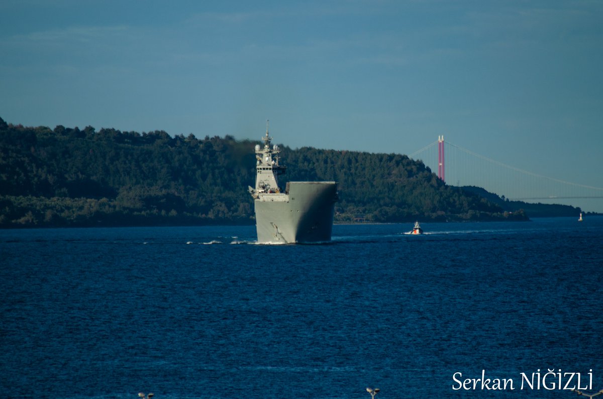 SerkanNgzli's tweet photo. İspanyol Donanması'nın Amfibi Çıkarma Gemisi SPS Juan Carlos I Çanakkale Boğazı'nda (18.04.2024)
#türkiye #çanakkale #eceabat #spanishnavy #juancarlosI #LHD #armadaesp https://t.co/skVuMaT3kT