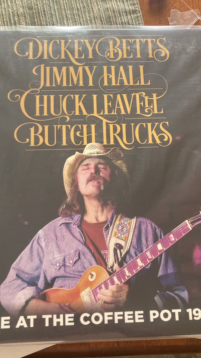 Live at the coffee pot
#RIPDickeyBetts