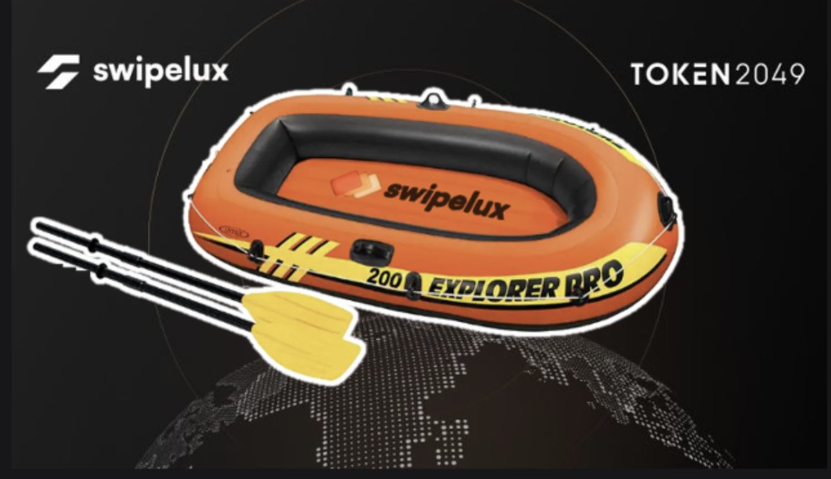 Token2049, we are announcing a giveaway of an inflatable boat!

We will choose one winner who will actually receive it.

This is opportunity to try out our Loyalty Program powered by ZeroID.

Apply for the boat and try it out here: portal.zeroid.org/perks/get-your…

Meet us at Token2049!