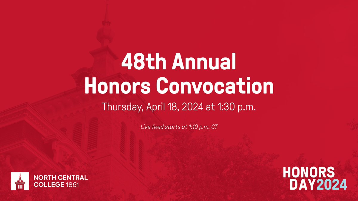 This afternoon, a variety of student awards will be presented at the 48th Annual Honors Convocation. For those who cannot attend in person, the Honors Convocation will be live-streamed on our @YouTube channel starting at 1:10 p.m. Watch live: bit.ly/3qijalp. #HonorsDay