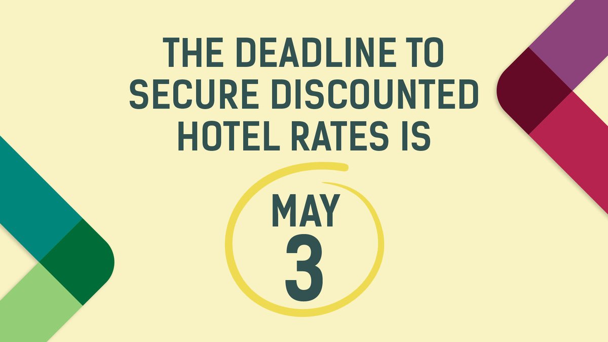 Have you booked your hotel yet for #ATC2024Philly? 🏨 The deadline to secure discounted hotel rates is May 3! We've partnered with onPeak to provide a variety of convenient options. Find them all here: bit.ly/3xESqEJ