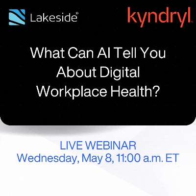 #DigitalWorkplace Leaders: Get the CTO perspective on AI purpose-built for IT. Join our live discussion with @Kyndryl Global CTO Digital Workplace Services & Experience Dennis Perpetua, our CTO Elise Carmichael, moderated by Lakeside CMO Kim Kaminski.bit.ly/4d3UXsg