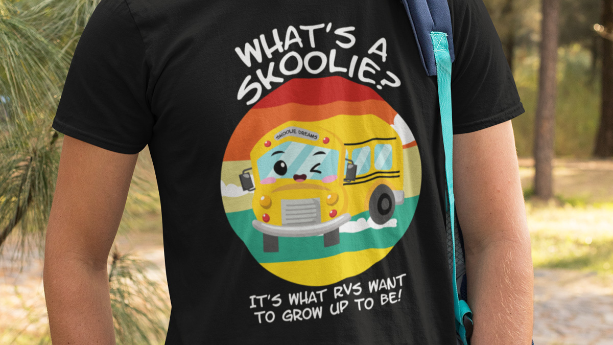 What's a Skoolie? It's What RVs Want to Grow up to Be! - Check out this and other skoolie designs at The Wild Skoolie here. wildsk.com/vkvsi #skoolie #buslife #schoolbus #skoolielife #skoolieconversion