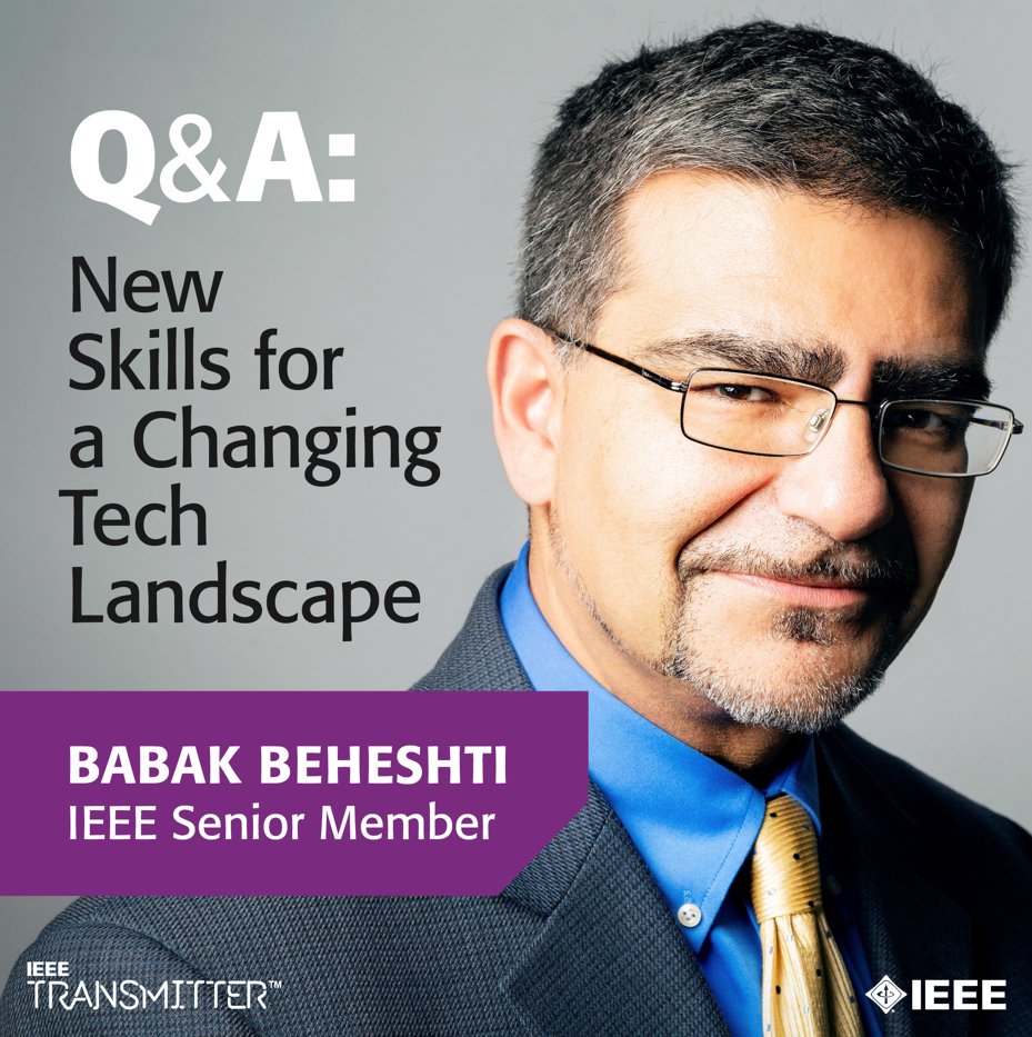 This #IEEE Education Week, IEEE Senior Member Babak Beheshti discusses the demand for new skill sets as job postings in AI and related fields continue to rise. Learn how students and professionals are positioning themselves for success on IEEE Transmitter: bit.ly/3Q6O9Qy