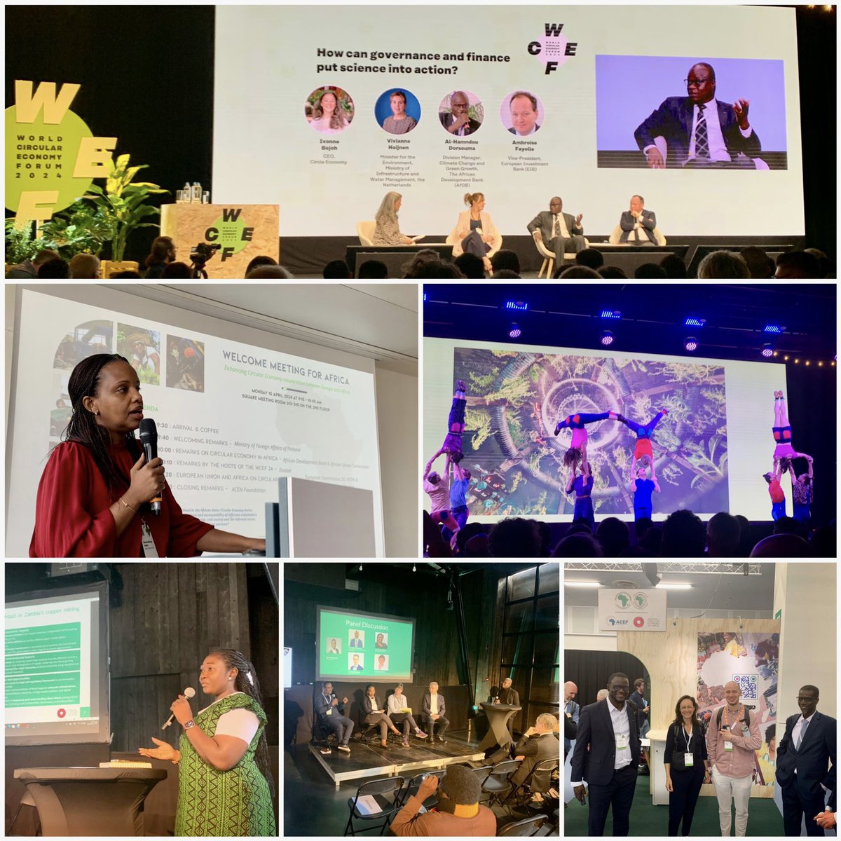 ACEA_Africa's tweet photo. The inspiring @WCEF2024 has (already) ended, paving the way for an enhanced green growth in #Africa 🍀

🔗 Stay tuned for actionable #CircularEconomy initiatives poised to propel Africa's transformation! https://t.co/ePHv7scyo5