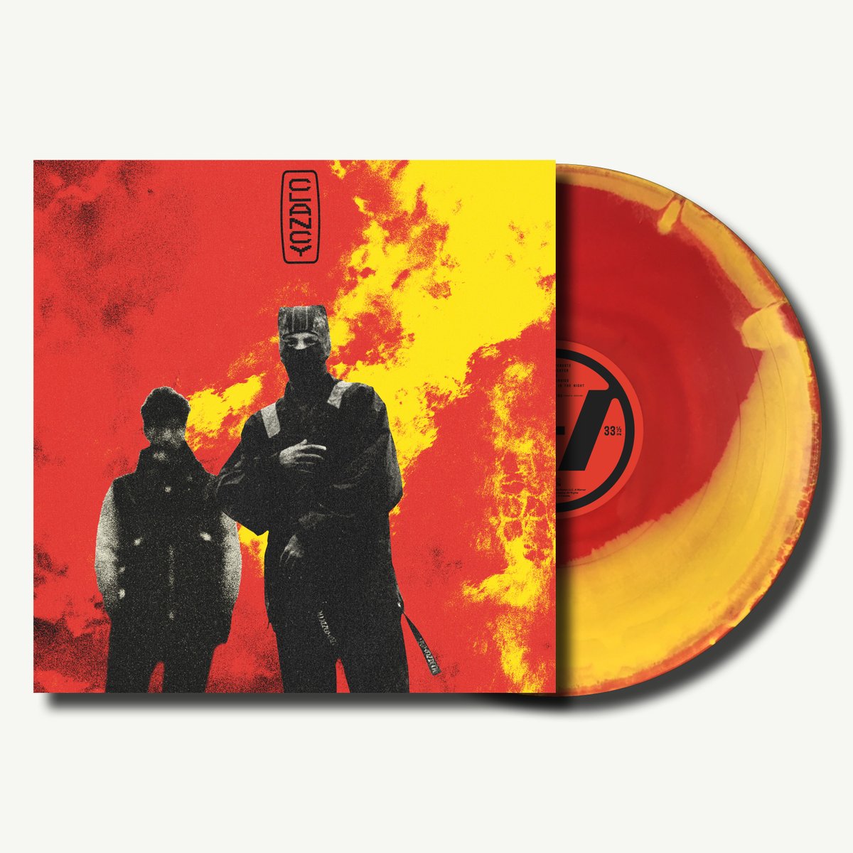 NEW DROP! Grammy Award winning duo @twentyonepilots release their new album, Clancy, pressed to red-and-yellow fire LP, limited to 3,000 copies: blood-records.co.uk/products/21