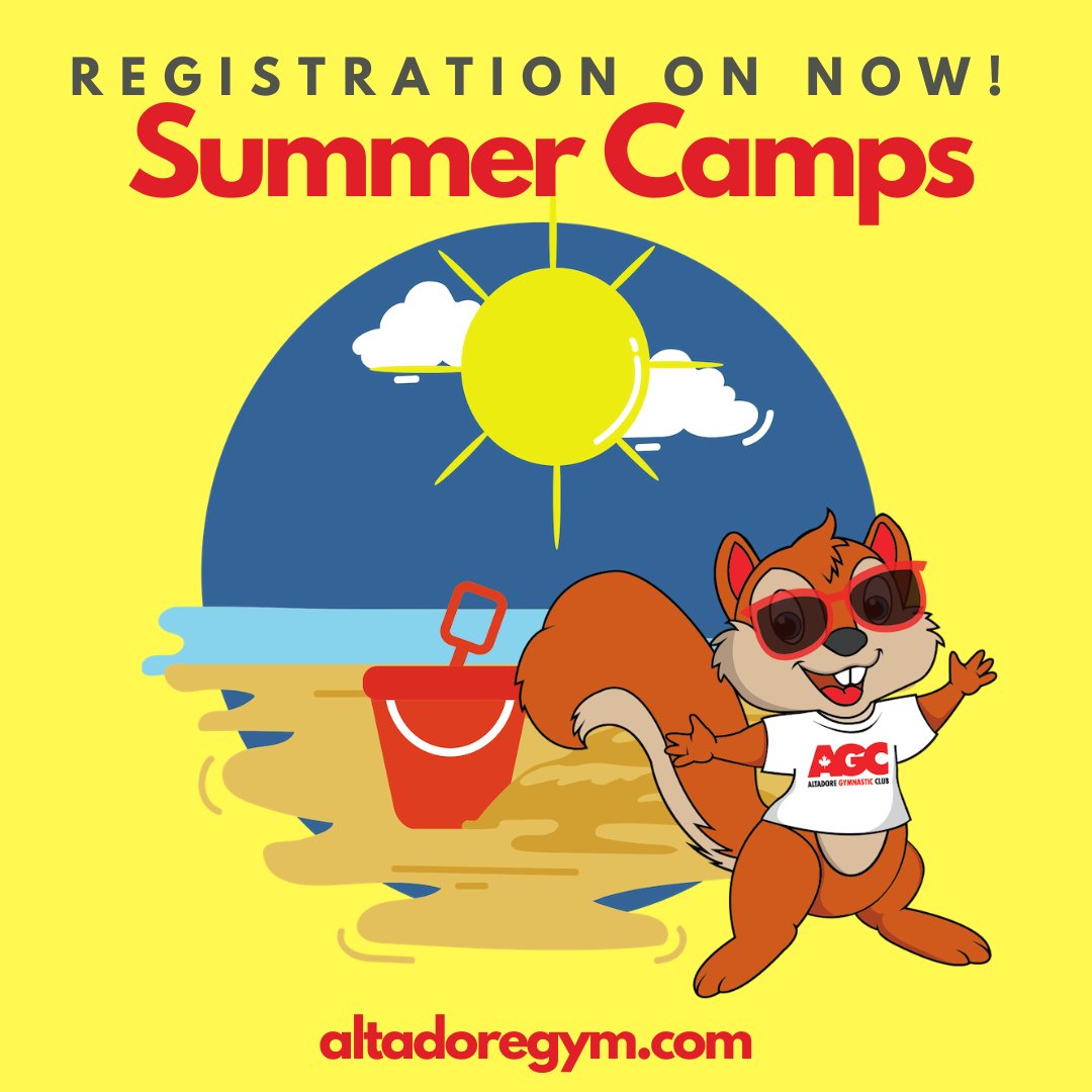 AltadoreGymYYC's tweet photo. Summer is just around the corner, and so are AGC's fantastic Summer Camps! This year, we're thrilled to introduce optional FIELD TRIPS! Join us for theme weeks, games, crafts, and loads of gymnastics excitement! ☀️🌟 #SummerCamps #FieldTrips #yycKids https://t.co/QJMzqeYBqw https://t.co/eYS2yXG2Sb
