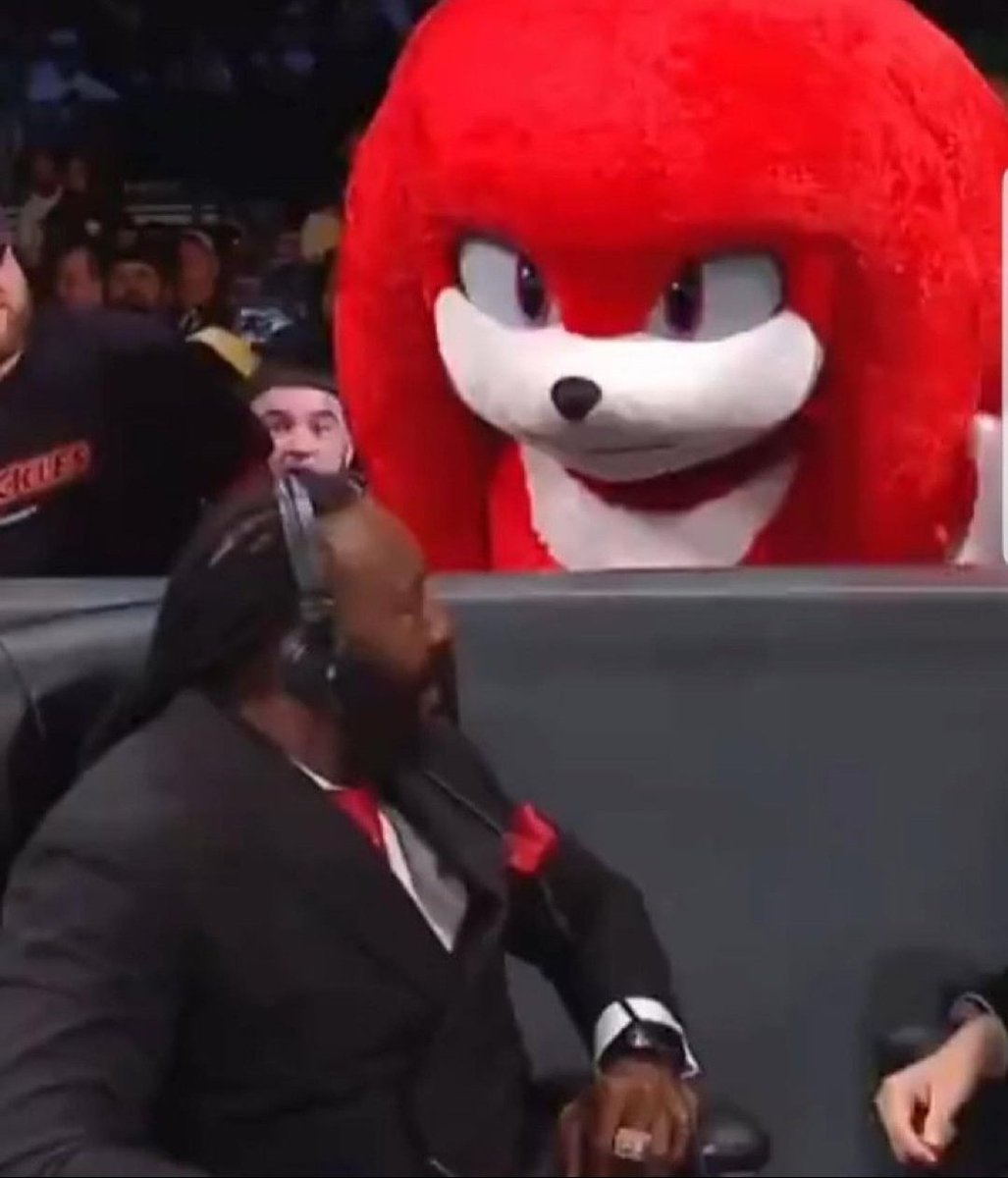 The_Allardz's tweet photo. Yo voy a votar por Duke y si Duke no hace su trabajo estare asi en su casa en Cerro Viento como Knuckles.

No me traiciones. Toy confiando duro https://t.co/ZvOdgxs7fg