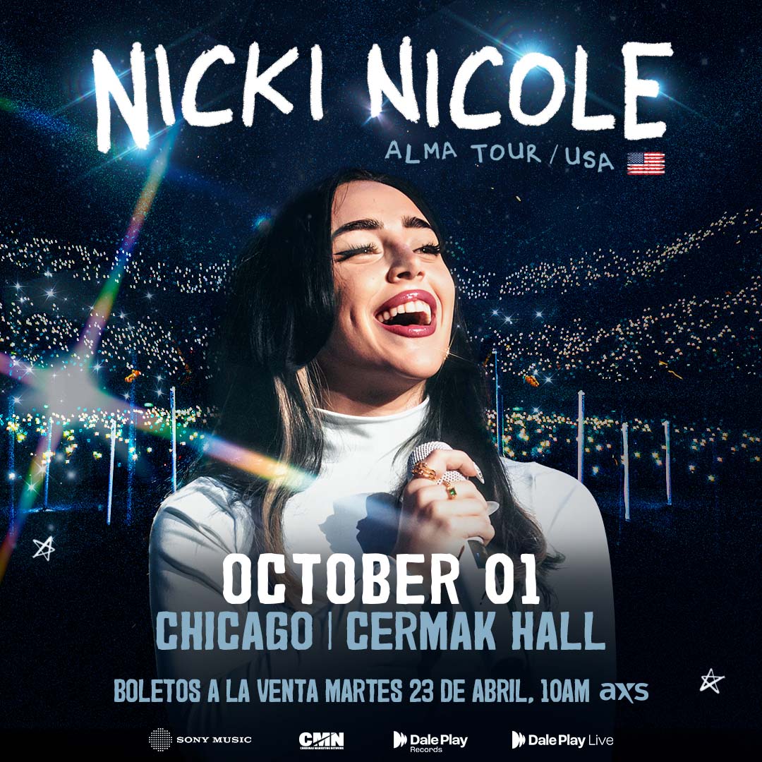 » JUST ANNOUNCED » 10.01 » @Nicki_Nicole19 at Cermak Hall Tickets on sale 4.23 @ 10am. Tickets » hive.co/l/nickinicole