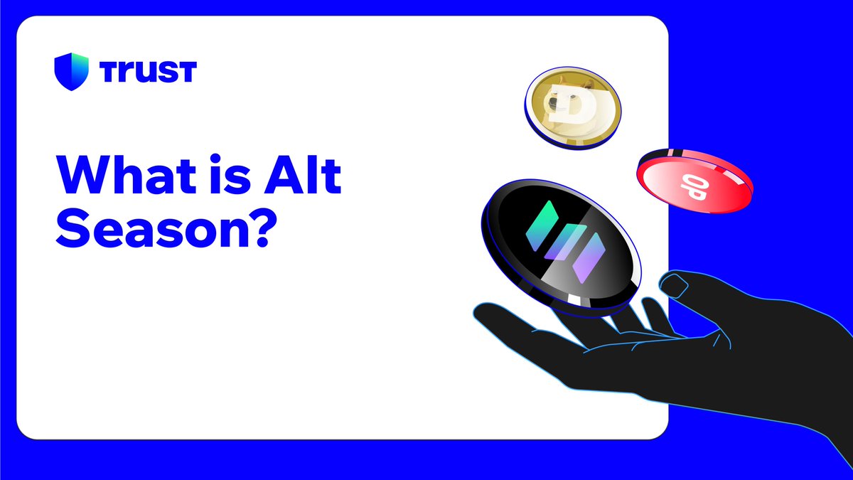 Everyone has been dreaming of the next mega #altcoinseason...💭 But what exactly is it? And when will it happen? We explore👇 trustwallet.com/blog/what-is-a…