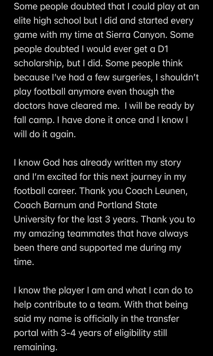 SaintAnt54's tweet photo. Thank you PSU.  It’s time for the next stop in my journey.  6’4” 285, OG/OT https://t.co/4ANahT909j