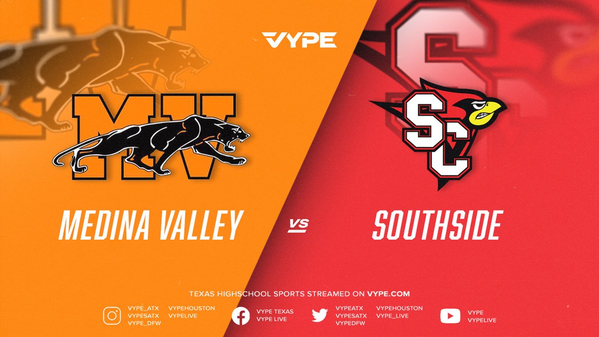 WATCH TONIGHT - Baseball: Medina Valley vs. Southside @vypesatx @MVPnthrBaseball @PantherSportsMV @AthleticMedina vype.com/7-30pm-basebal…