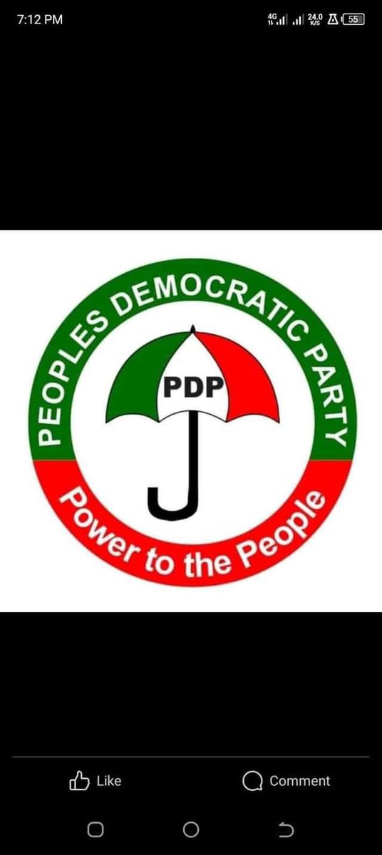 I seize to be a supporter of PDP effective today until further notice