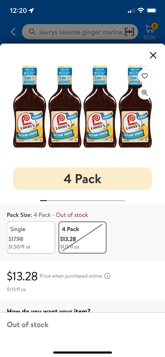 Ok @Walmart can you justify these prices please? $17.98 for 1 but $13.28 for 4. Surprisingly the 4 pack has been out of stock for a while… #pricegouging