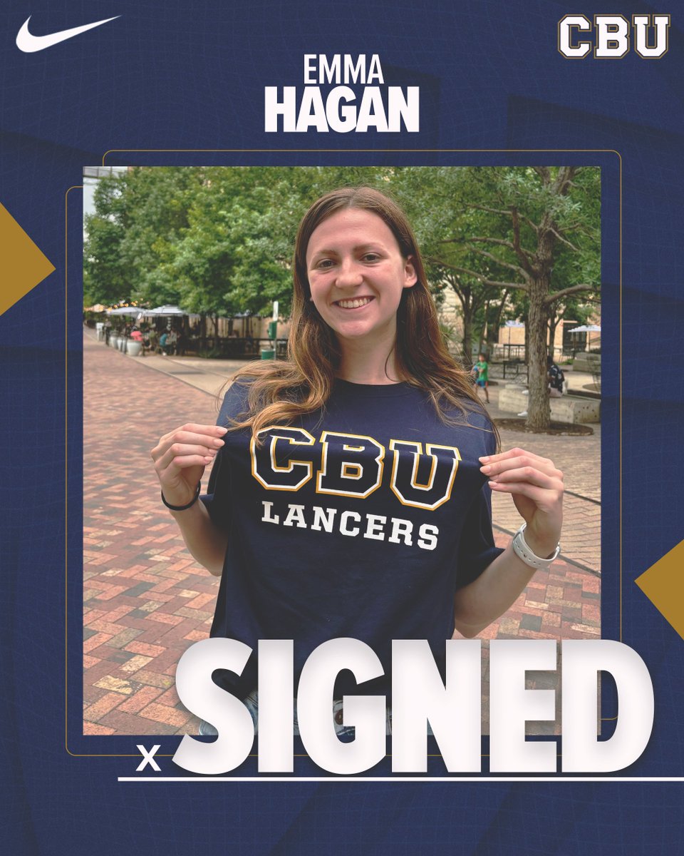 ✍️SIGNED✍️

Welcome to Lancer Nation, Emma Hagan!

🏡 Overland Park, KS
🏫 Trinity University
🏊‍♀️ Freestyle/Butterfly

#LanceUp⚔️
