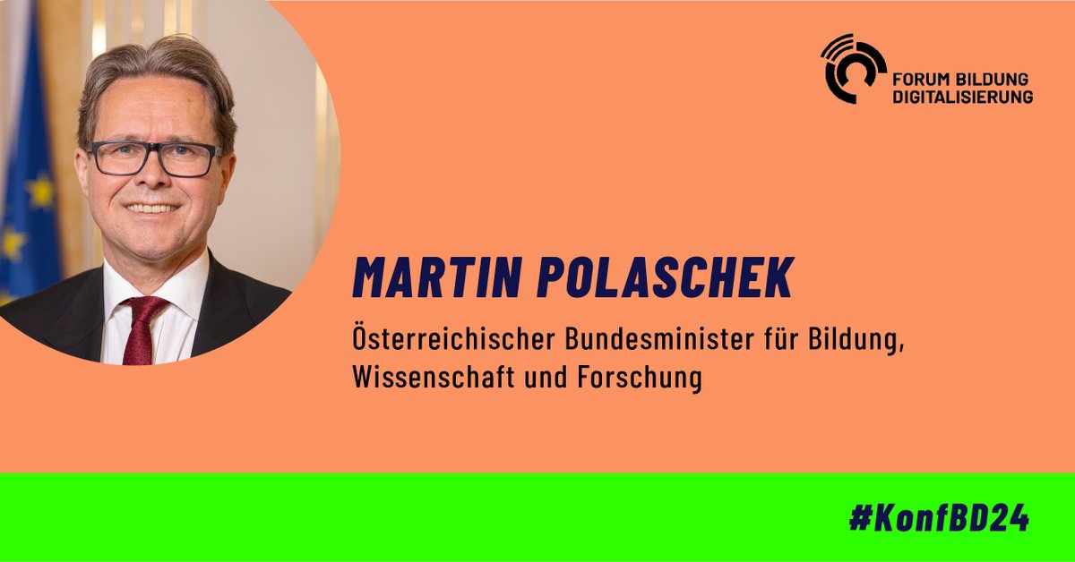 🎯 Ein gemeinsames Zielbild von Schule in der digitalen Transformation etablieren? Hierzu diskutiert der österr. Bundesbildungsminister Martin Polaschek mit @gunther_wunsch, @JBrandenburgFDP & @bildungsmann im Abschlusspanel der #KonfBD24. Mehr: forumbd.de/veranstaltunge…