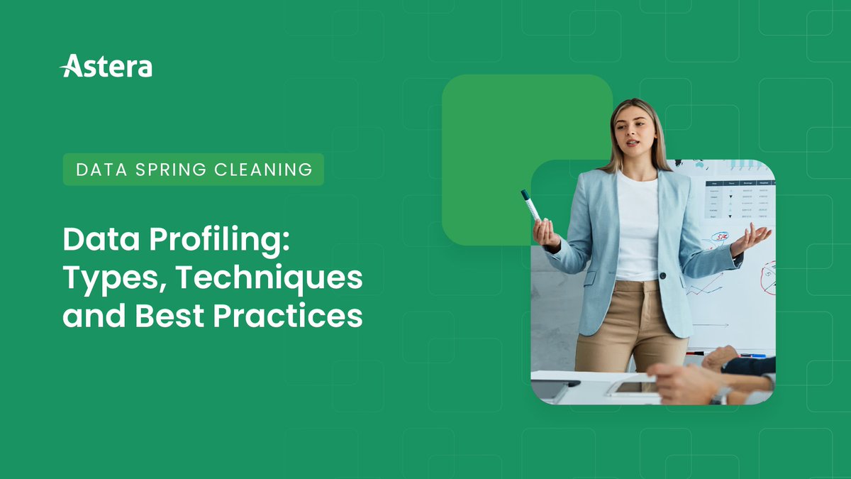 Up next in our Data Spring Cleaning series is data profiling! #DataProfiling is a great tool to determine your data's health, identify #dataquality errors, and rectify issues.

Read more: astera.com/type/blog/data…