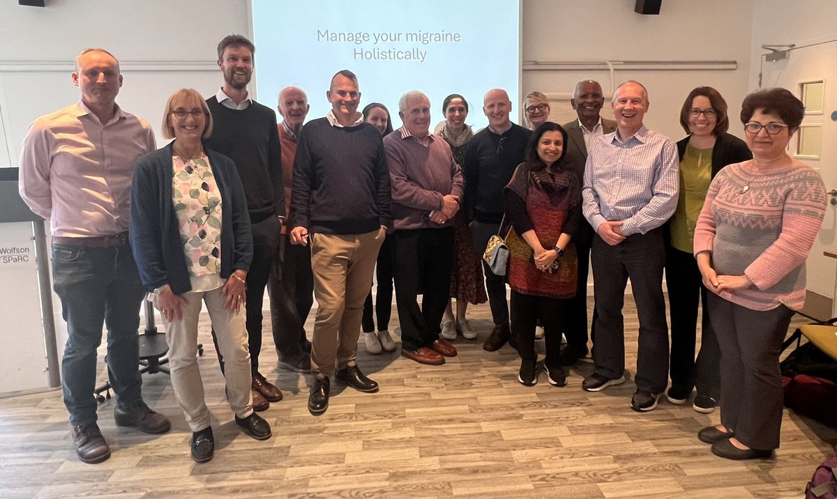 Thank you to the fantastic Dr Phil Holland for hosting the BASH GP group today 🩺 We started the day with an excellent talk from Phil on advances in migraine biology 🧠 & were treated to a fascinating tour of the lab 🔬Thank you to the team @WolfsonSPaRC for showing us around!